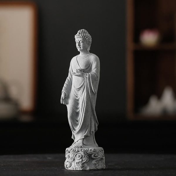 Buddha Stones Meditation Buddha Auspicious Clouds Design Serenity Home Decoration Online - Image 4