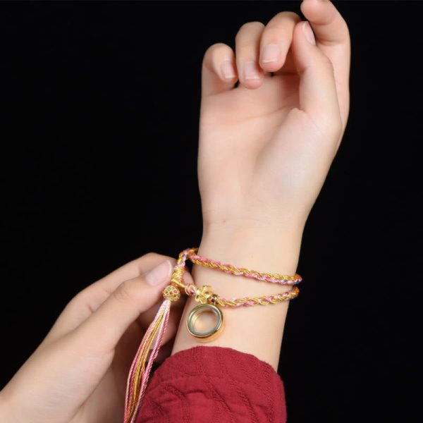 Buddha Stones Tibetan Handmade Luck Colorful String Single Double Wrap Braided Bracelet For Discount - Image 3