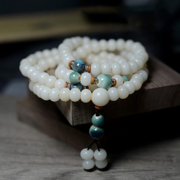 Buddha Stones 108 Mala Beads Bodhi Seed Keep Away Evil Spirits Calm Bracelet Online