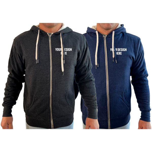 Exodus Jiu-Jitsu Academy Sherpa Lined Zip-Up Hoodie #814 B on Sale - Image 2